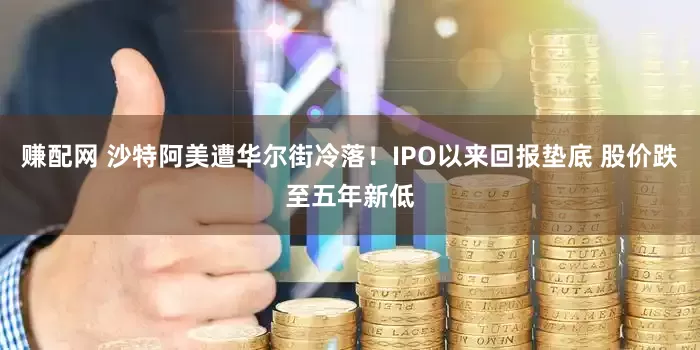 赚配网 沙特阿美遭华尔街冷落！IPO以来回报垫底 股价跌至五年新低